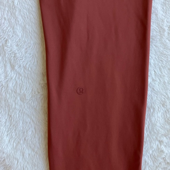 Lululemon On the Fly 7/8 Pant Luxtreme Rustic Clay Pants 2 - Picture 8 of 11